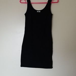 Women's little black dress size small tank topped